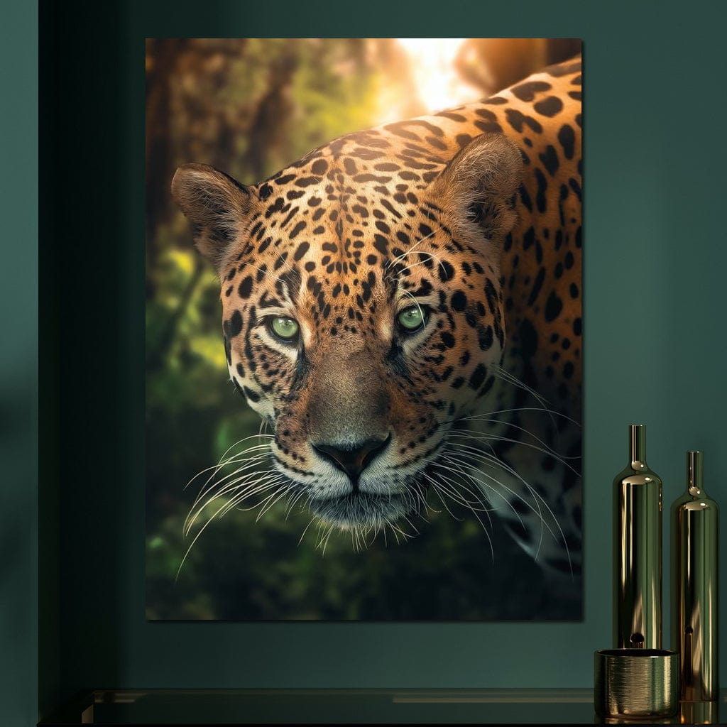 Leopard Amazone Canvas Wall Art