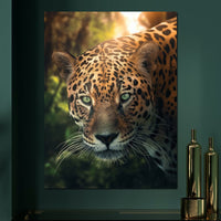Leopard Amazone Canvas Wall Art