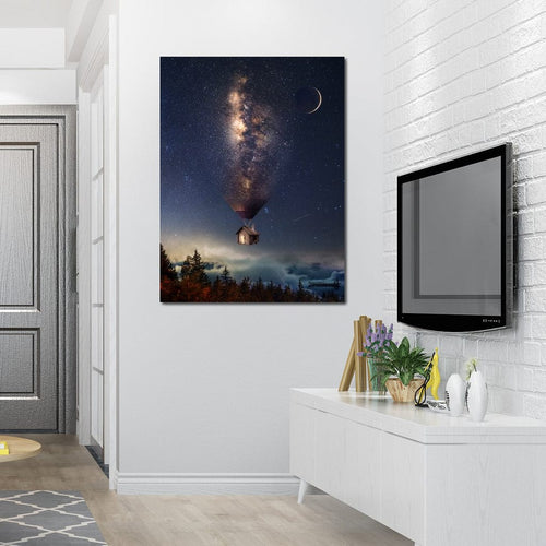 Milky Way Canvas Wall Art