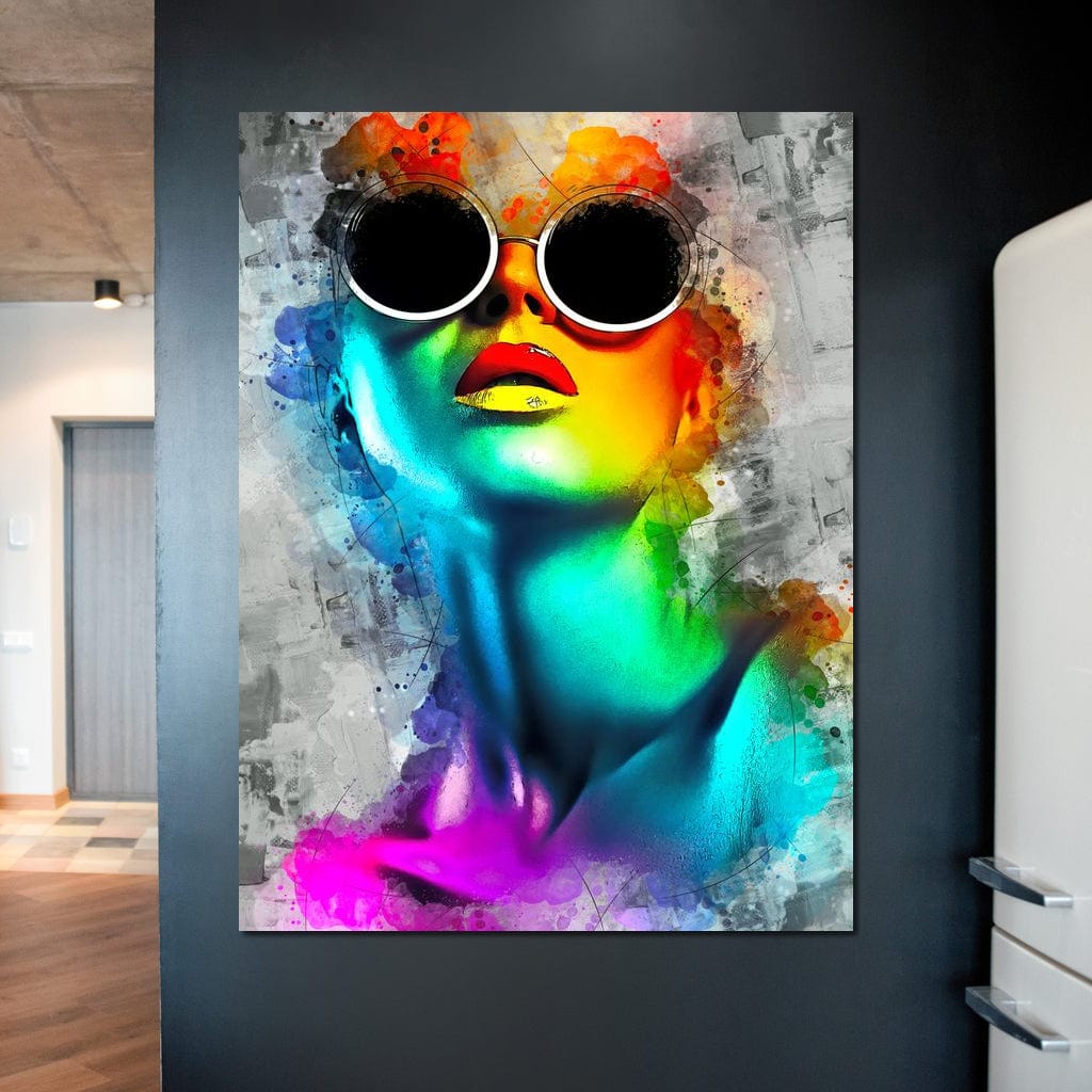 Vintage Modern Art Canvas Wall Art