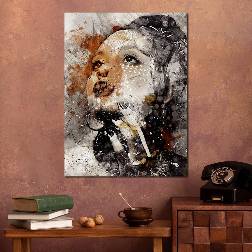 Woman Portrait Canvas Wall Art