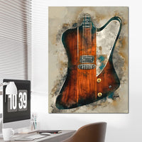 Eric Clapton's Electric Guitar Canvas Wall Art