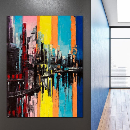 City Of Dreams Canvas Wall Art