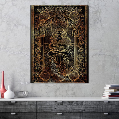 Zodiac sign Virgo Canvas Wall Art