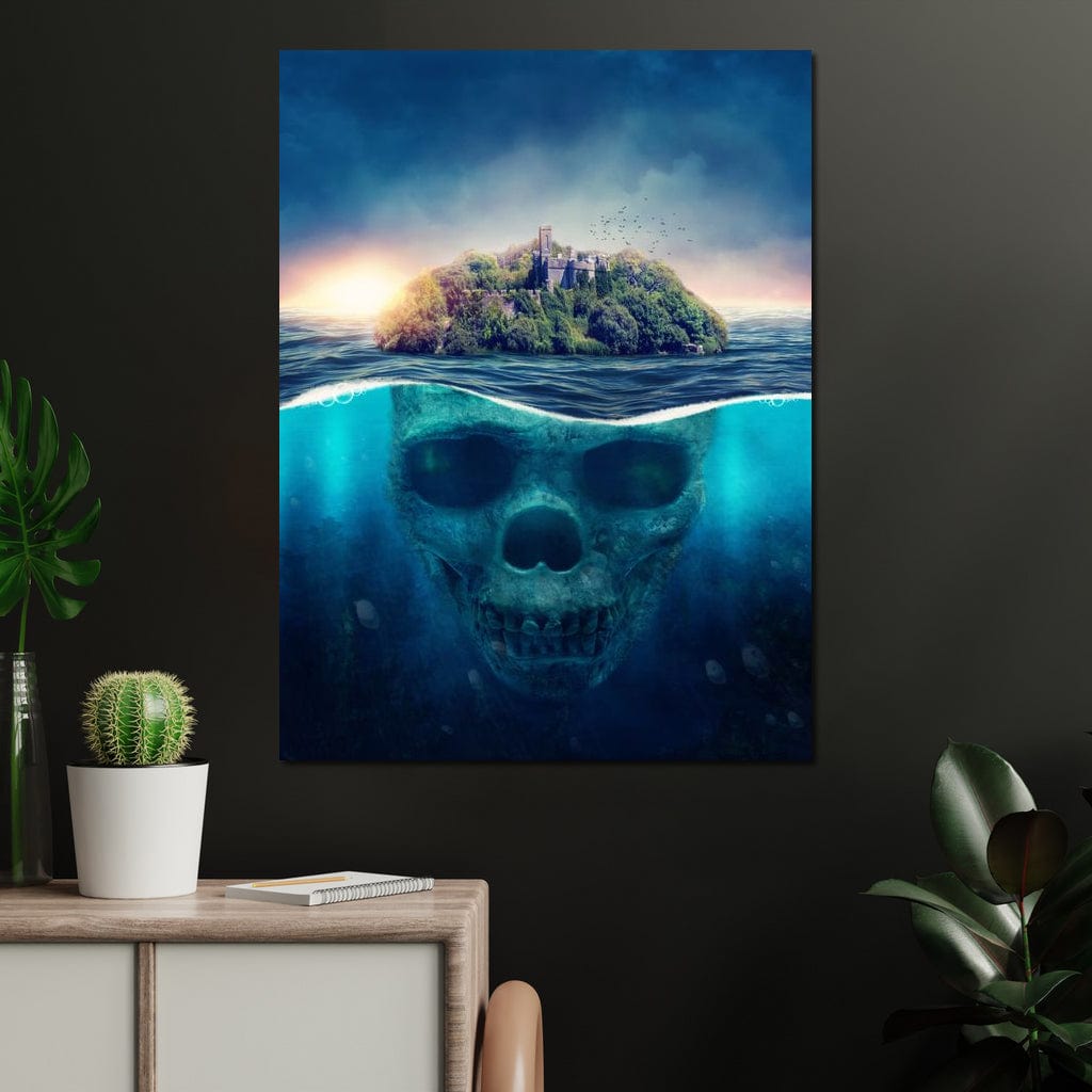 Skull Island Canvas Wall Art
