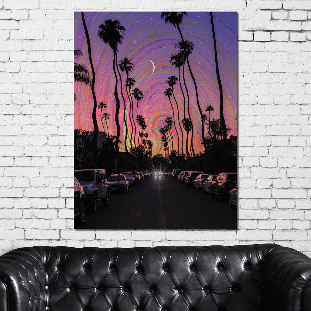 LA Vibes Canvas Wall Art