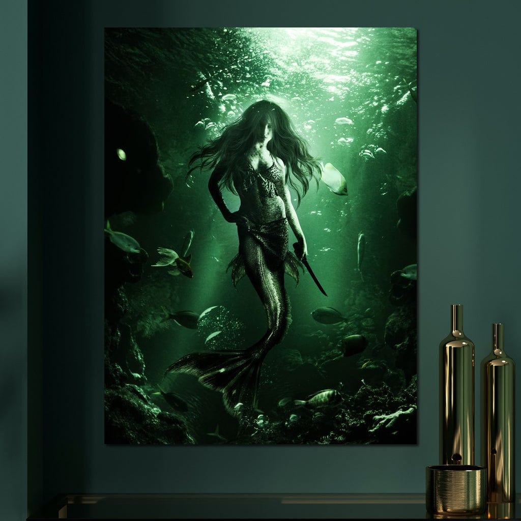 Huntress Siren Canvas Wall Art