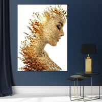 Harvest Queen Canvas Wall Art
