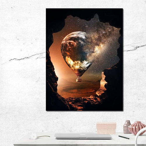 Dispersion Canvas Wall Art