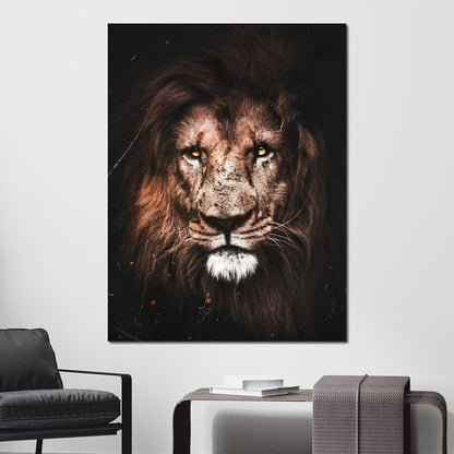 Lion 2 Canvas Wall Art