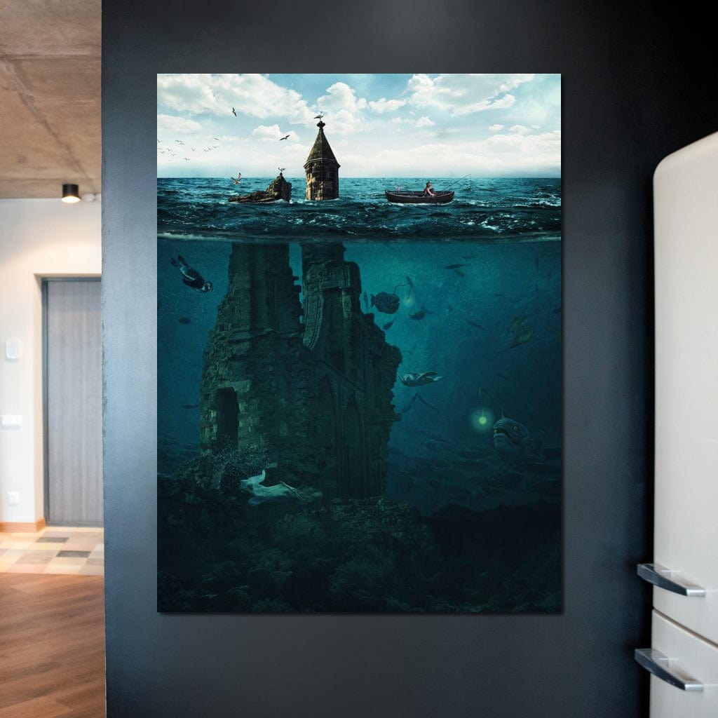 Lost City Canvas Wall Art