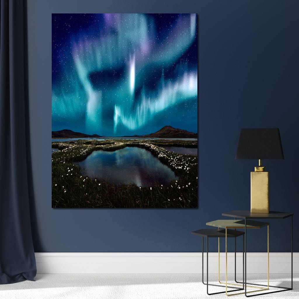 Enlightened Night Canvas Wall Art