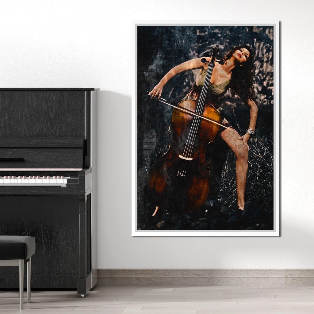Classic Newspaper Art Canvas Wall Art