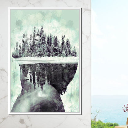 Frozen Memories Canvas Wall Art