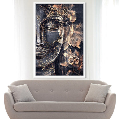Gracious Buddha Canvas Wall Art