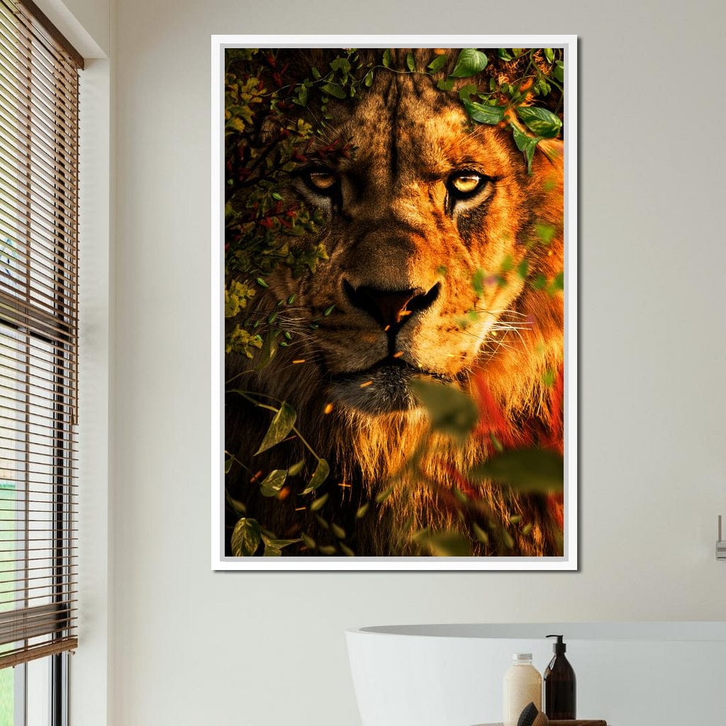 The Great King Canvas Wall Art