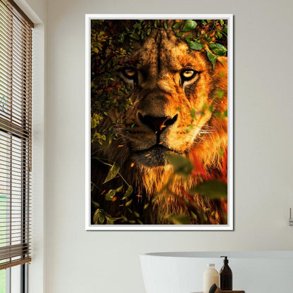 The Great King Canvas Wall Art