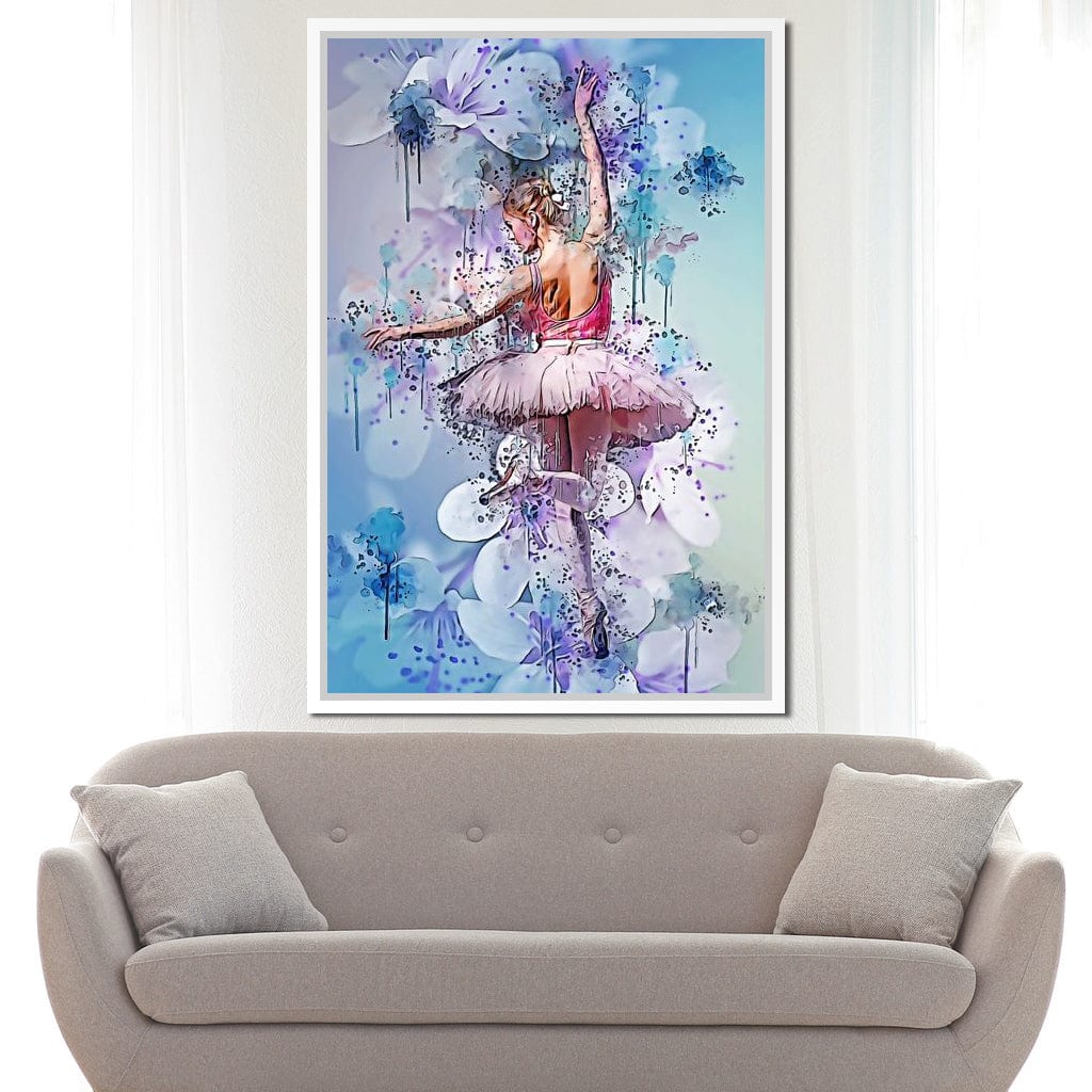 Floral Dance Canvas Wall Art