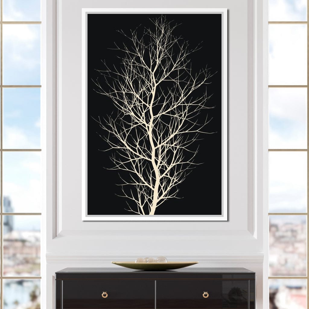 The Black Tree Canvas Wall Art