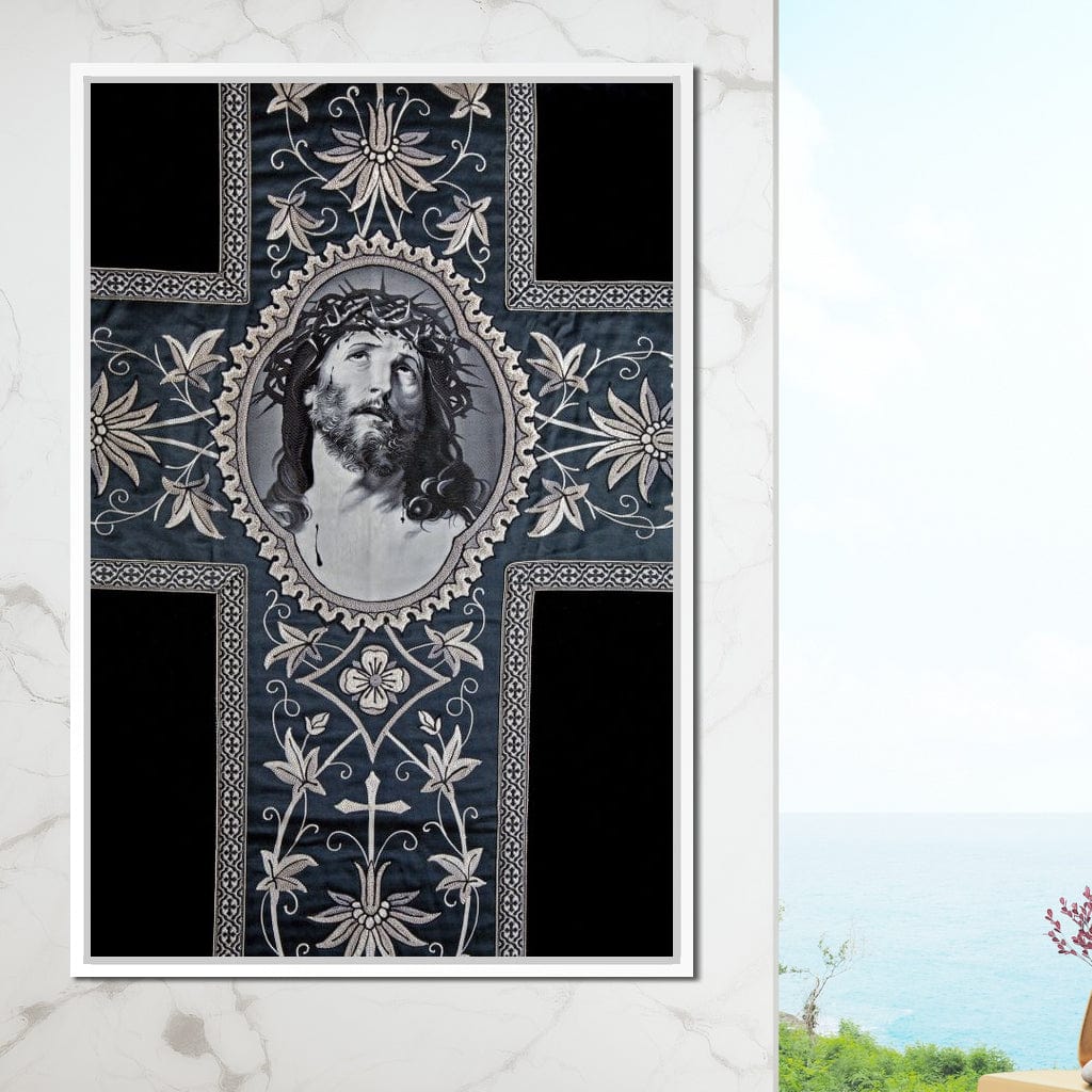 Jesus Christ Cross Canvas Wall Art