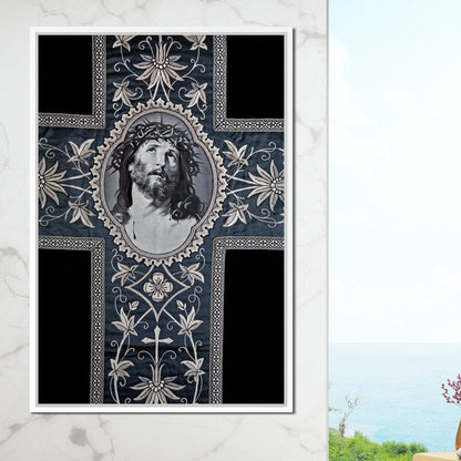 Jesus Christ Cross Canvas Wall Art