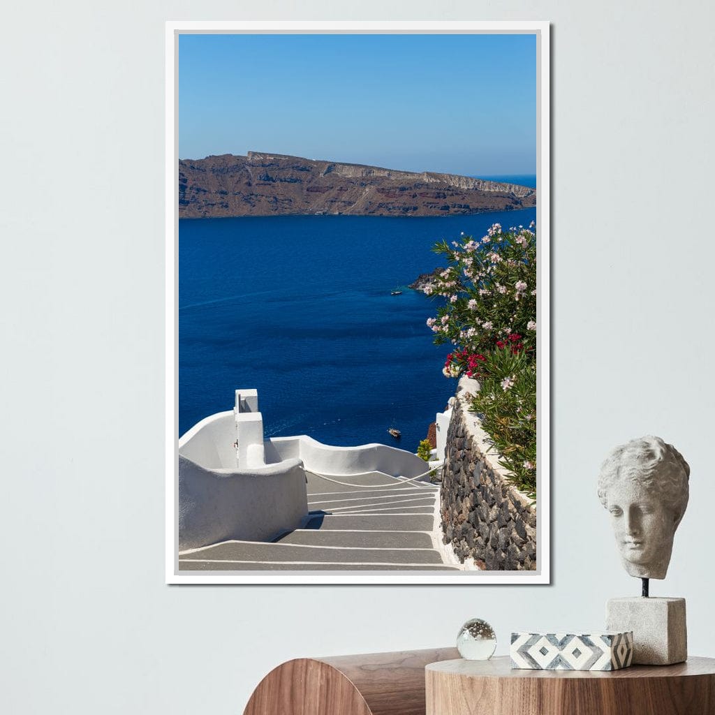 Santorini Canvas Wall Art