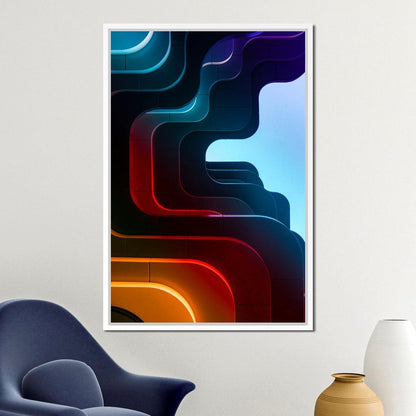 Abstract Architecture 01 Canvas Wall Art
