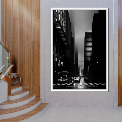 Downtown Toronto Fogfest no35 Canvas Wall Art