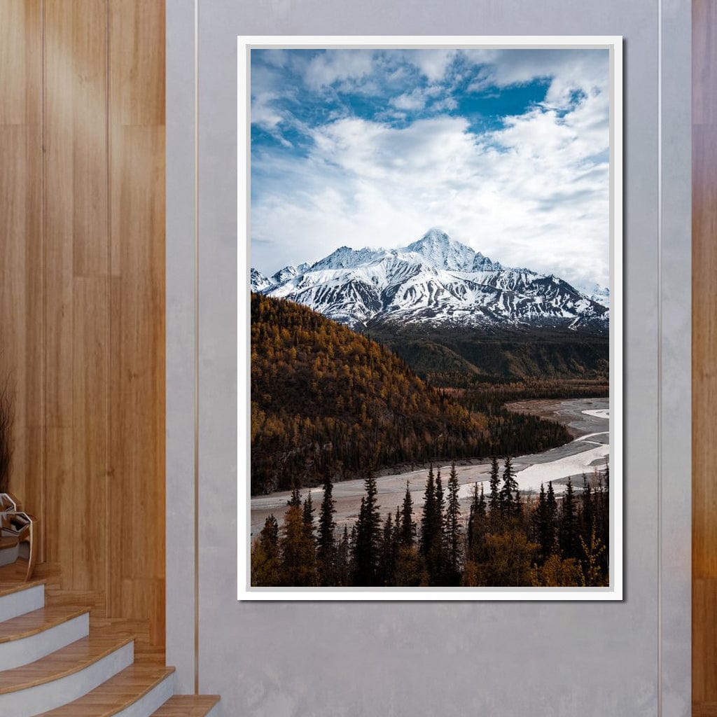 Alaskan Autumn Canvas Wall Art