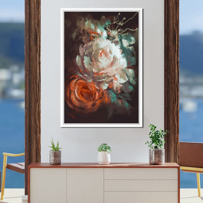 Bouquet of Roses Canvas Wall Art