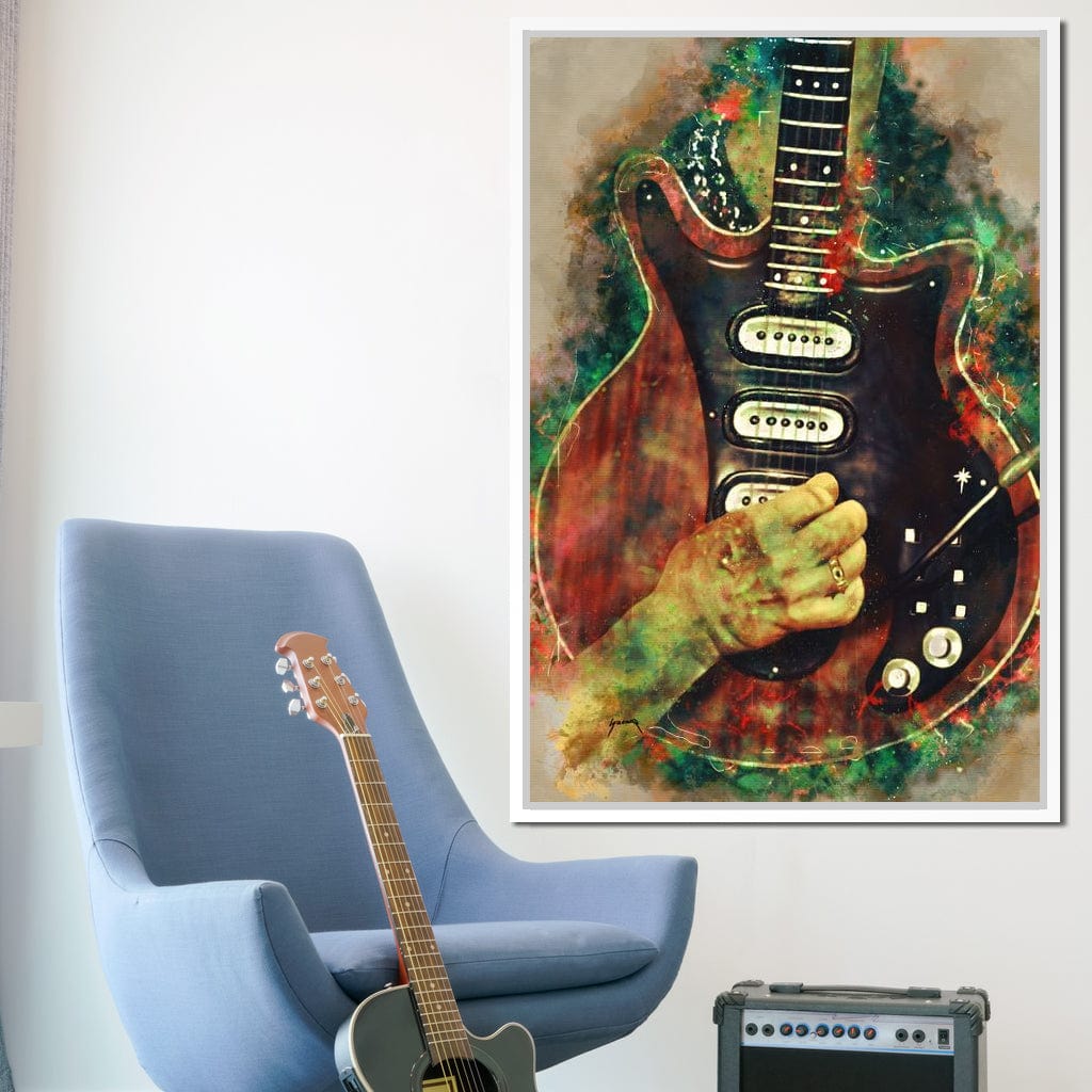 Brian May's Guitar Canvas Wall Art