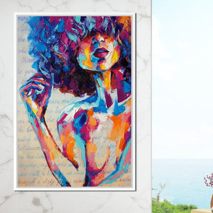 Miss Louise Canvas Wall Art