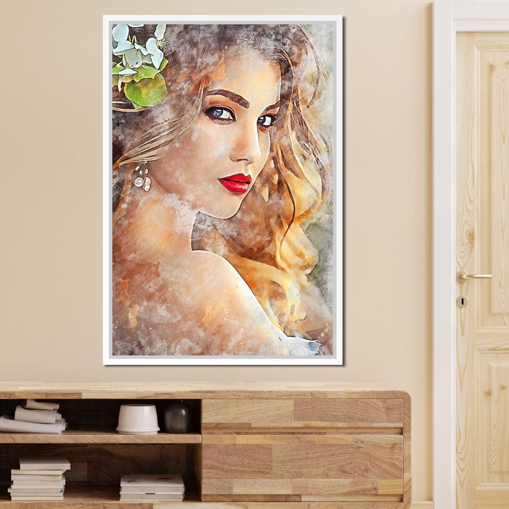 Beautiful Girl - Mateo Canvas Wall Art