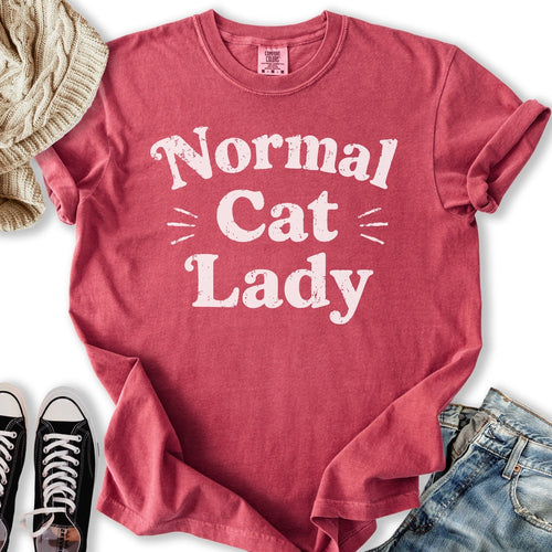 Normal Cat Lady Relaxed Tee