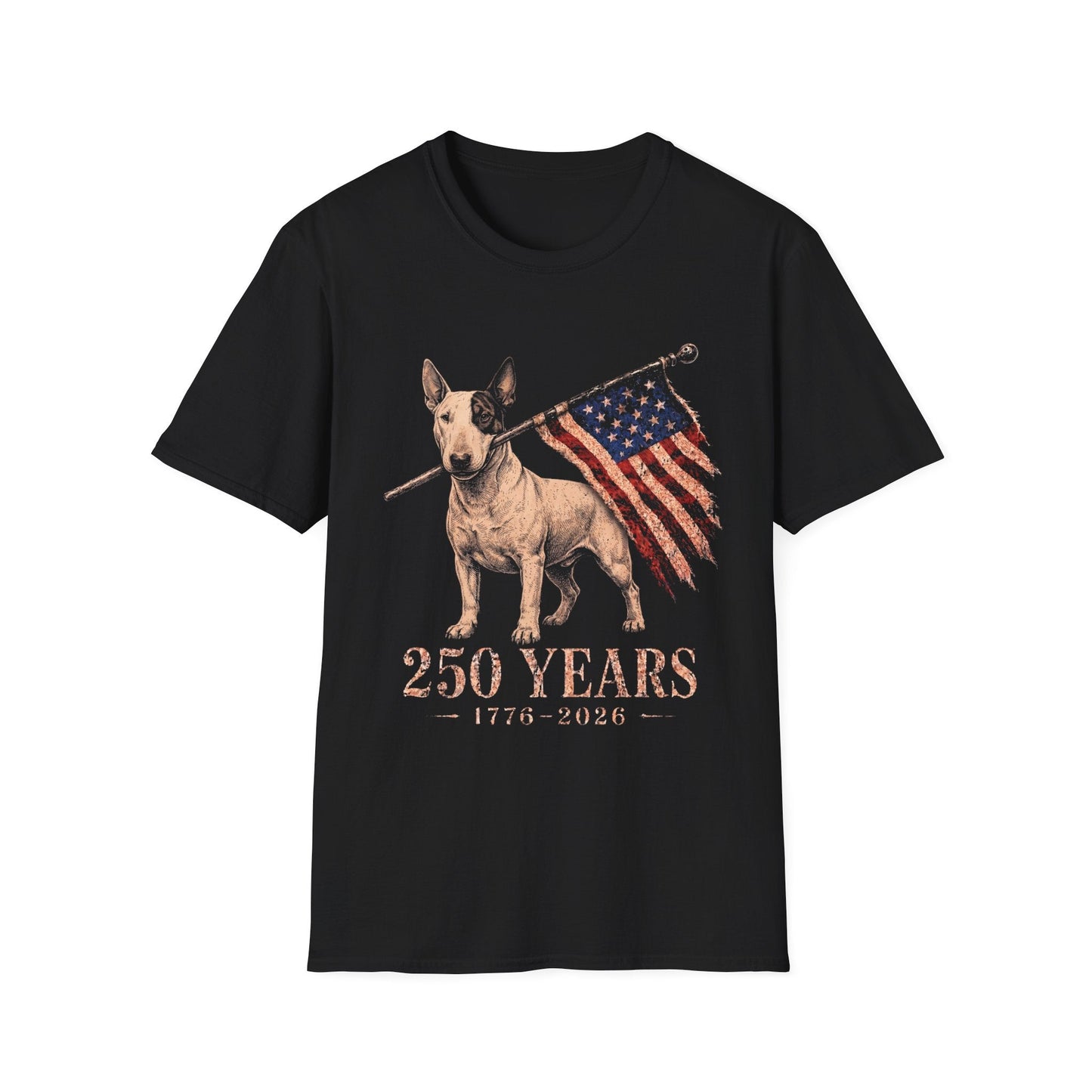 Bull Terrier USA 250 Years Tee