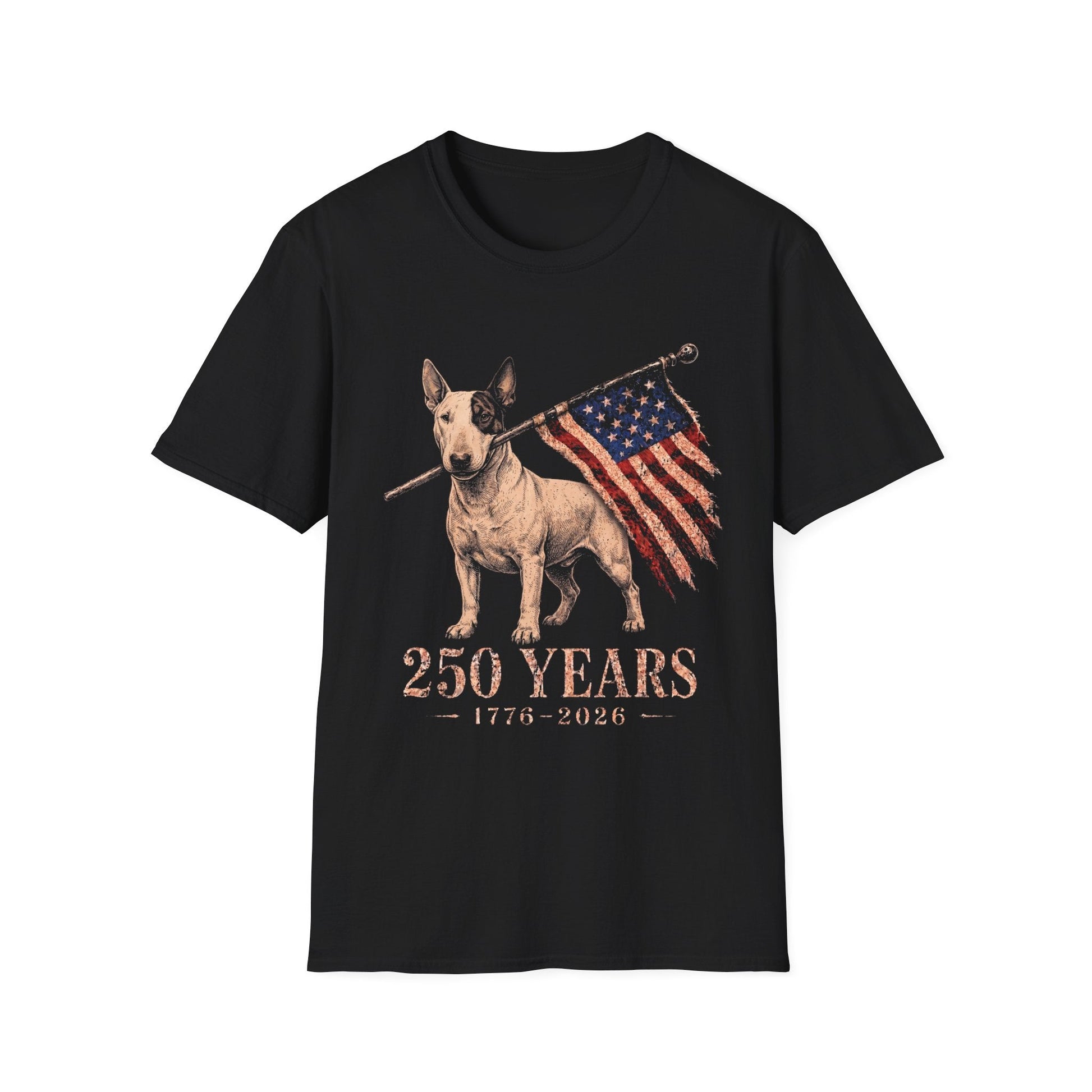 Bull Terrier USA 250 Years Tee