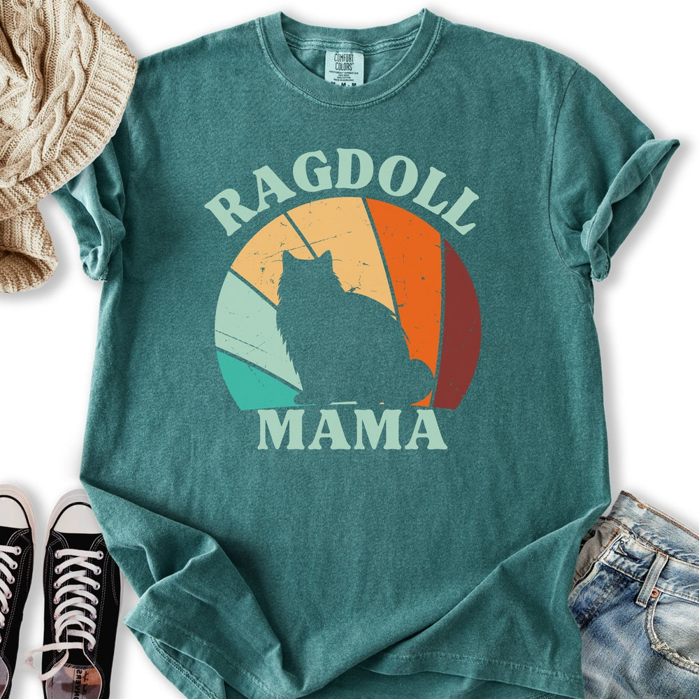 Retro Ragdoll Mama Relaxed Tee