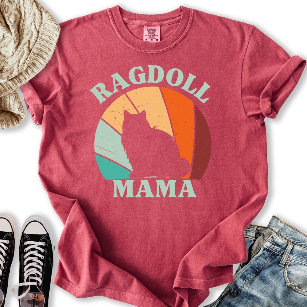Retro Ragdoll Mama Relaxed Tee