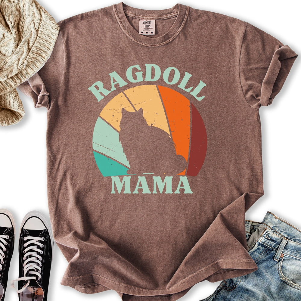 Retro Ragdoll Mama Relaxed Tee