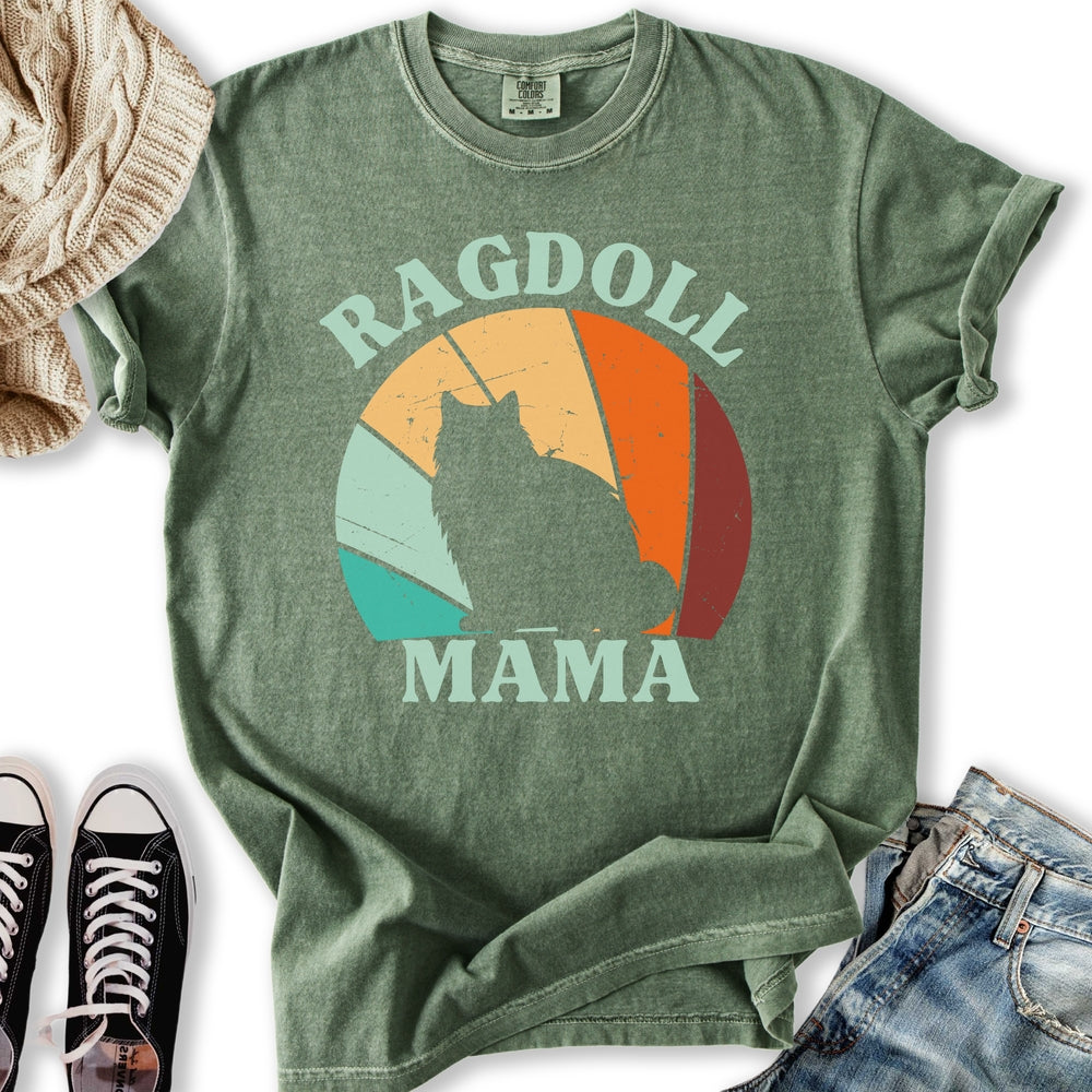Retro Ragdoll Mama Relaxed Tee