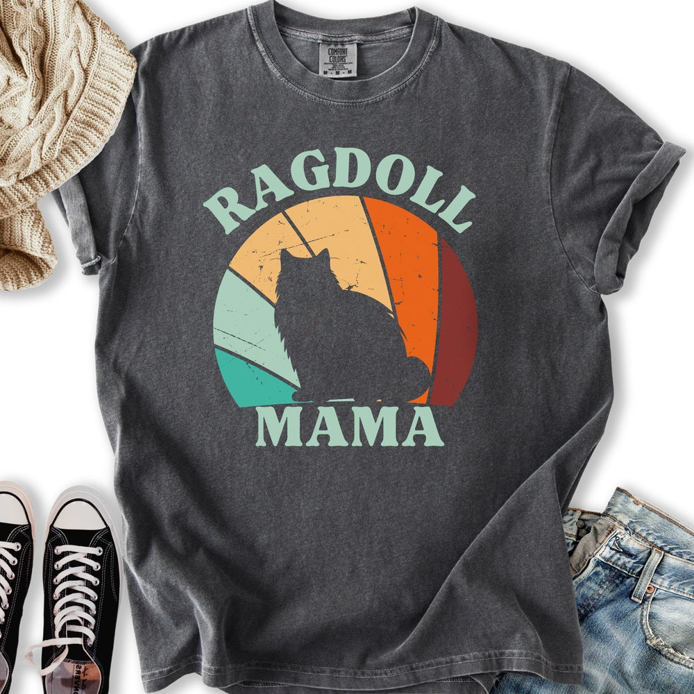 Retro Ragdoll Mama Relaxed Tee