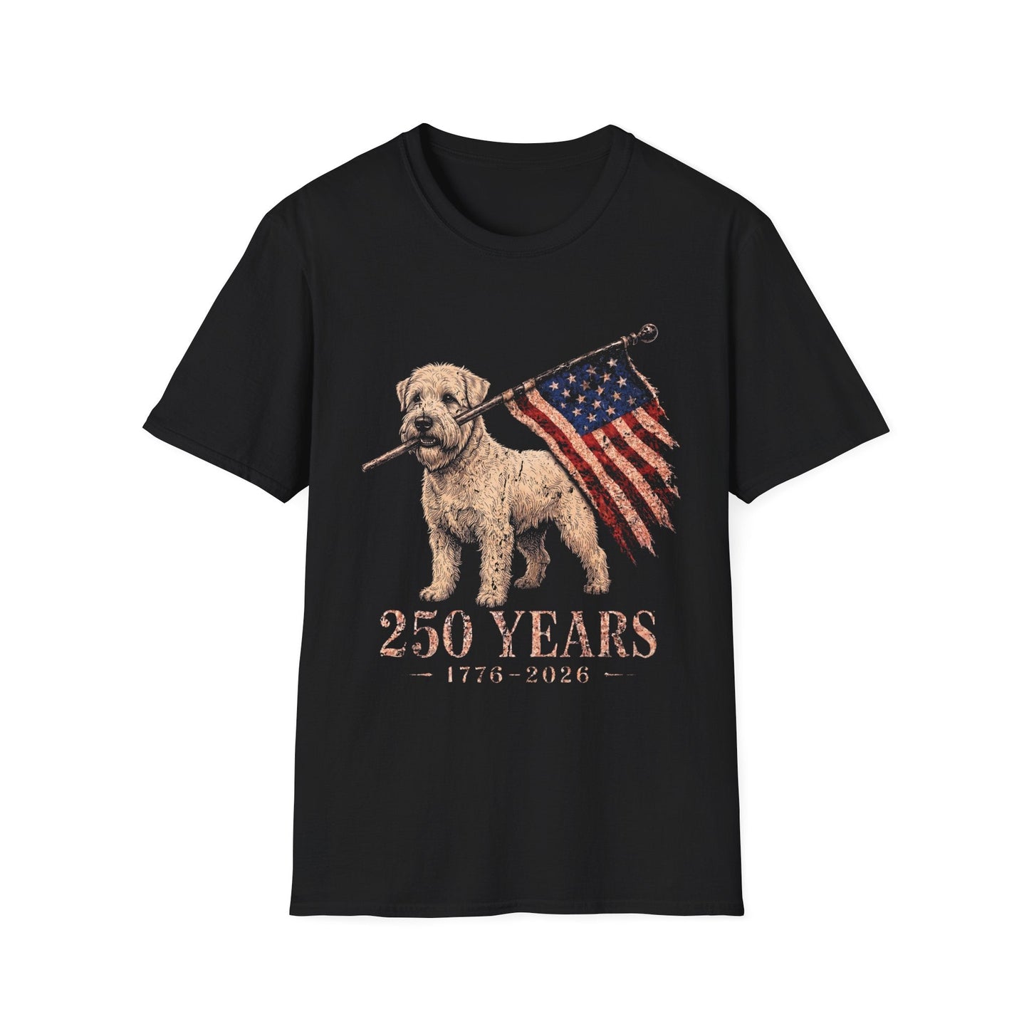 Wheaten Terrier USA 250 Years Tee