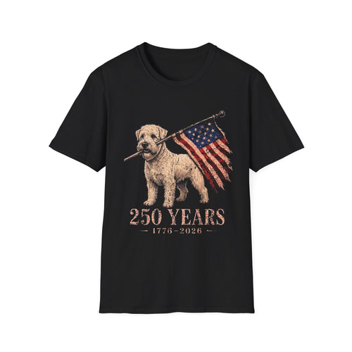 Wheaten Terrier USA 250 Years Tee