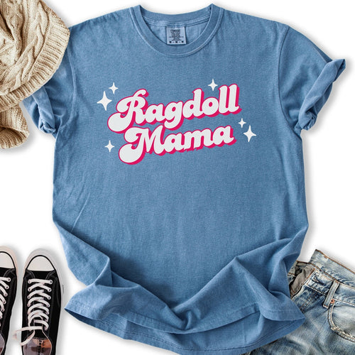 Groovy Ragdoll Mama Relaxed Tee