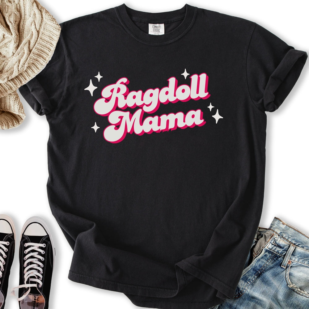 Groovy Ragdoll Mama Relaxed Tee