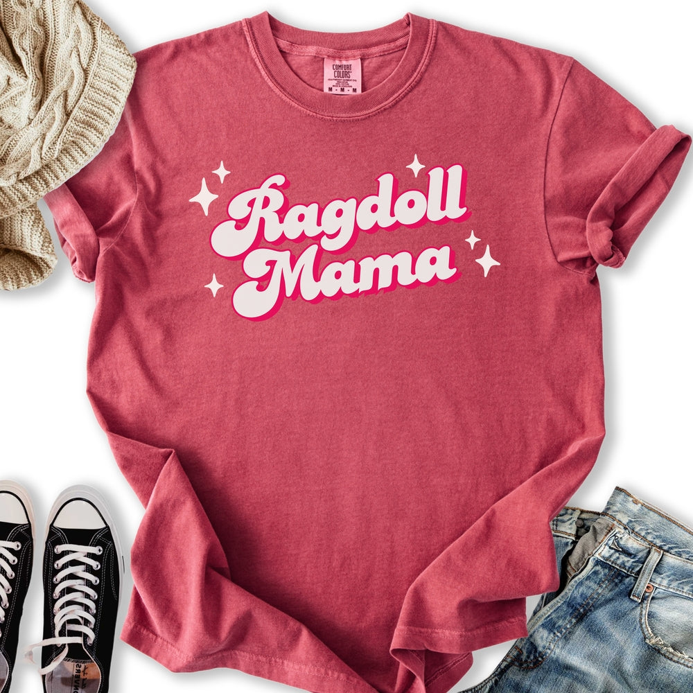 Groovy Ragdoll Mama Relaxed Tee