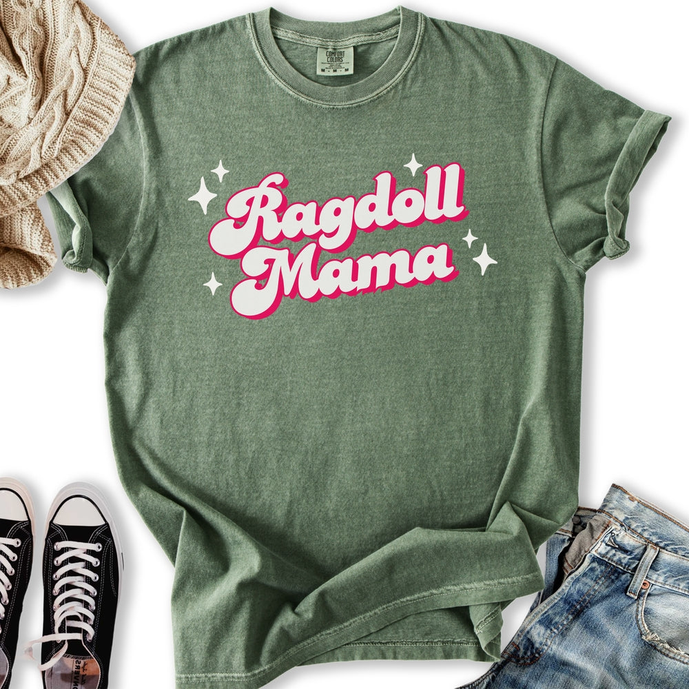 Groovy Ragdoll Mama Relaxed Tee