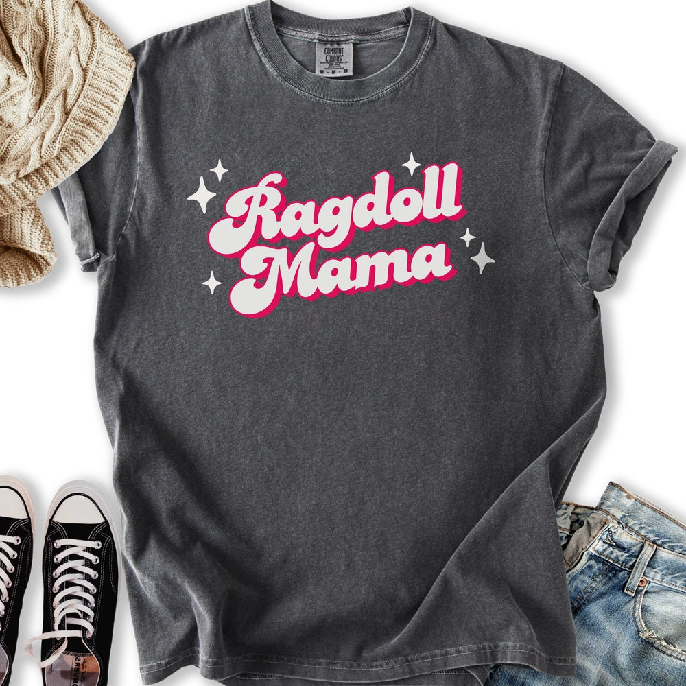 Groovy Ragdoll Mama Relaxed Tee