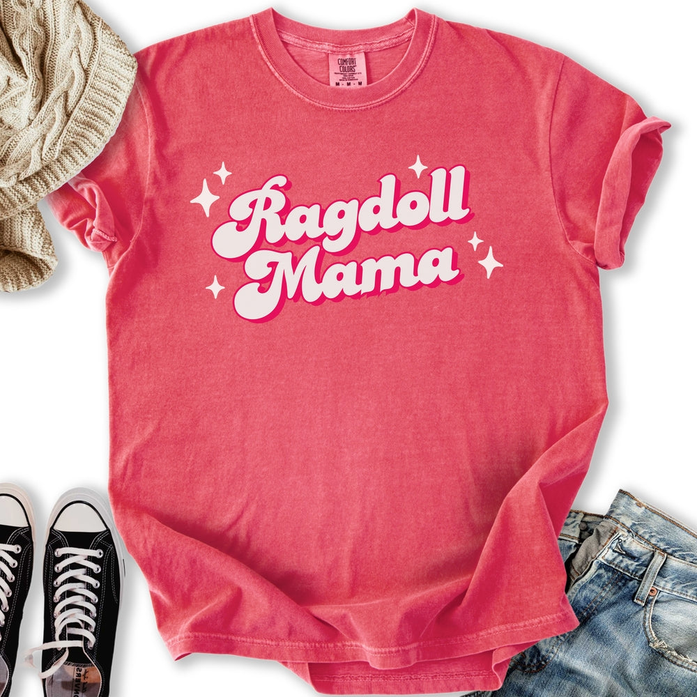 Groovy Ragdoll Mama Relaxed Tee