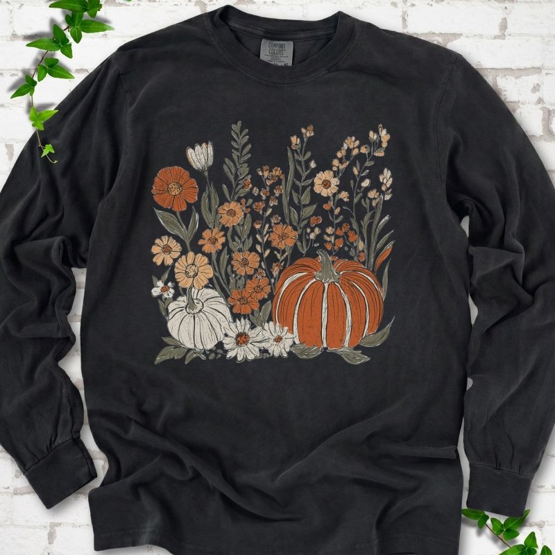 Boho Pumpkin LS T-Shirt